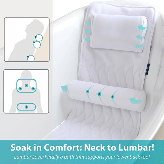 Efforest Full Body Bath Tub Pillow EFFOREST